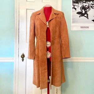 Vintage Leather Trench
